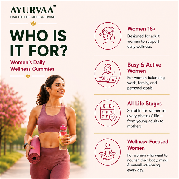 Women's daily wellness gummies